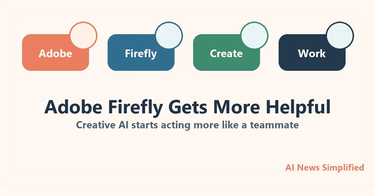 Adobe Wants Firefly to Feel More Like a Helpful Teammate