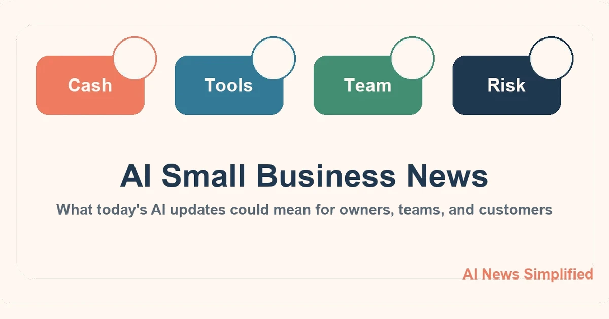 AI Small Business News: OpenAI on AWS and Sage Agents Could Make Business AI Easier to Use