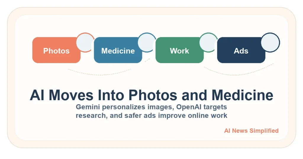 Google Photos and GPT-Rosalind Bring AI Into Pictures and Medicine